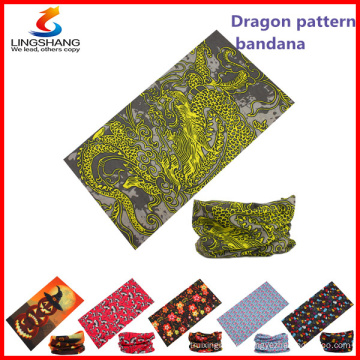 100% Microfibre Polyester Seamless Tube Outdoor magic Multifunctional Bandana